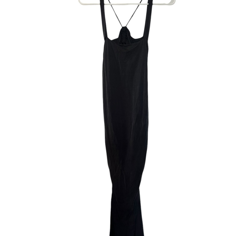 Jonathan Simkhai Lucy Slinky Jersey Cutout Ruched Dress - size XL!! - Picture 8 of 10